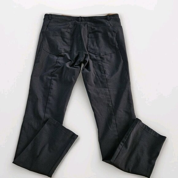 Atsuro Tayama Pants Womens US 10 Black Skinny Stretch Made In Japan Goth EUR 42 - Picture 14 of 16